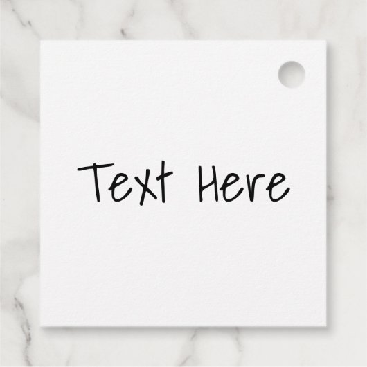 Autoaufkleber Geschenkanhänger (Rückseite)