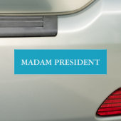 Autoaufkleber gnädiger Frau Präsident (Auf Auto)
