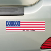 Autoaufkleber - Gott segne Amerika (Auf Auto)