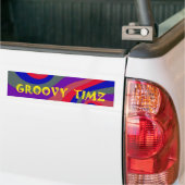 AUTOAUFKLEBER - GROOVY TIMES - ROCK'N'ROLL (Auf Lkw)
