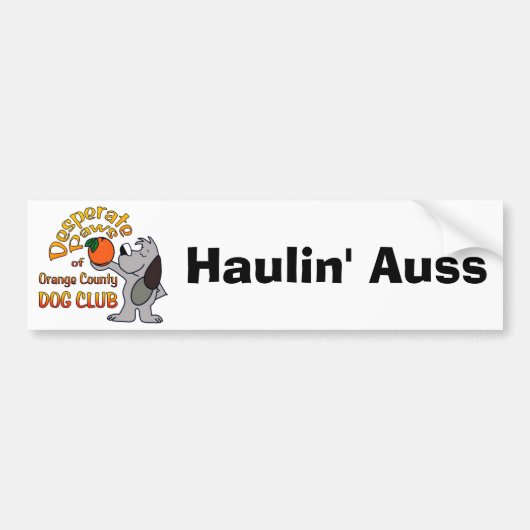 Autoaufkleber: Haulin Auss Autoaufkleber (Vorne)