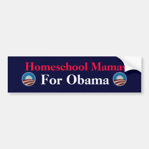 Autoaufkleber Homeschool Mutter-For Obama