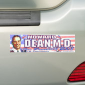 Autoaufkleber Howard Dean '08 (Auf Auto)