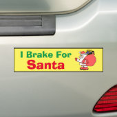 Autoaufkleber - I Break for Santa (Auf Auto)