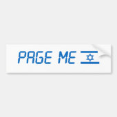 Autoaufkleber Israel (Vorne)