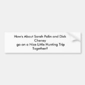 Autoaufkleber, jagend autoaufkleber (Vorne)