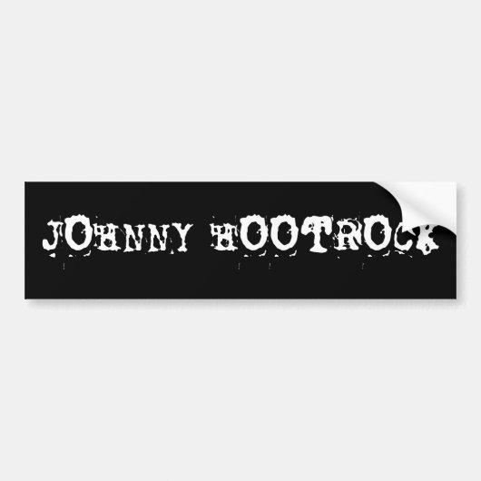 Autoaufkleber JOHNNY HOOTROCK - besonders (Vorne)