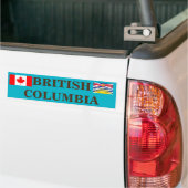 Autoaufkleber Kanadas - Britisch-Kolumbien (Auf Lkw)