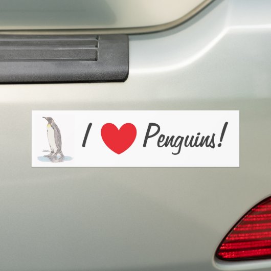 Autoaufkleber König-Penguin (Auf Auto)