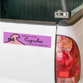 Autoaufkleber Lil Fräulein-Cuppy Cake Hiding (Auf Lkw)