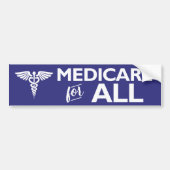 Autoaufkleber "Medicare for All" (Vorne)