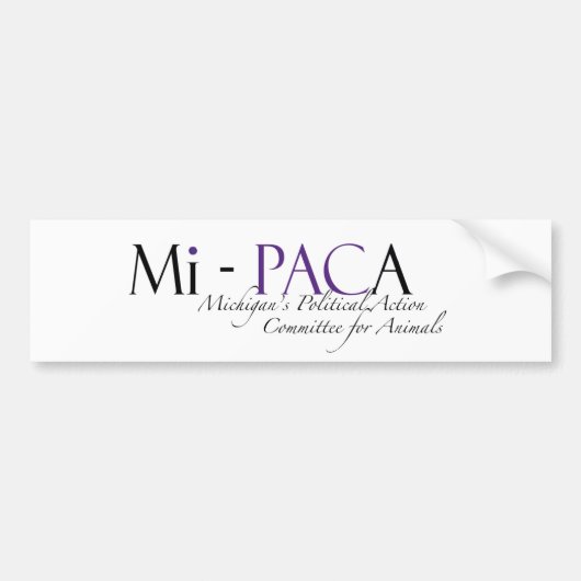 Autoaufkleber MI-PACA (Vorne)