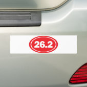 Autoaufkleber mit 26,2 Marathons (Auf Auto)