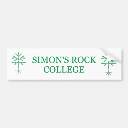 Autoaufkleber mit grünem SRC und Sapling (Vorne)