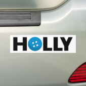 Autoaufkleber mit Holly-Taste (Auf Auto)