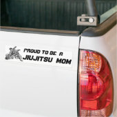 Autoaufkleber mit stolzem, eine jiujitsu Mamma zu (Auf Lkw)