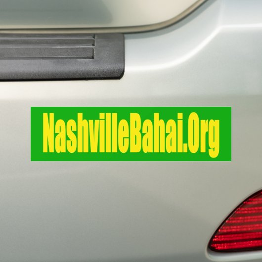 Autoaufkleber Nashvilles Baha'i (Auf Auto)