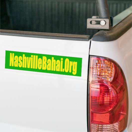Autoaufkleber Nashvilles Baha'i (Auf Lkw)