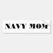 Autoaufkleber Navy Mama (Vorne)
