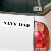 Autoaufkleber Navy Vater (Auf Lkw)