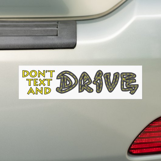 Autoaufkleber nicht schreiben und fahren (Auf Auto)