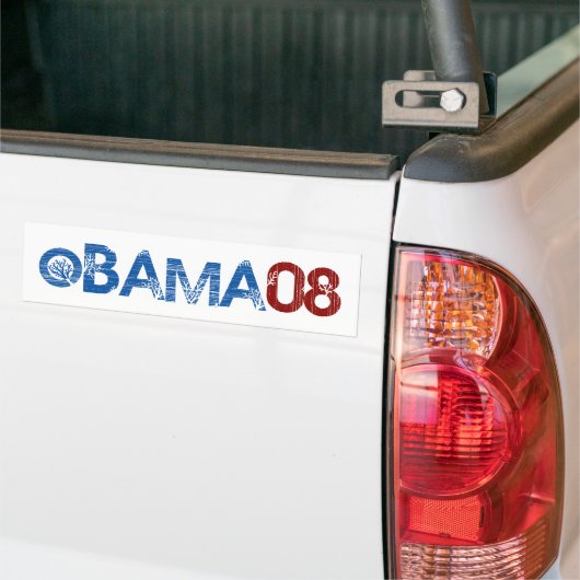 Autoaufkleber OBAMA08 (Auf Lkw)