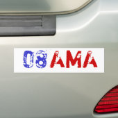 Autoaufkleber Obama 08 (Auf Auto)