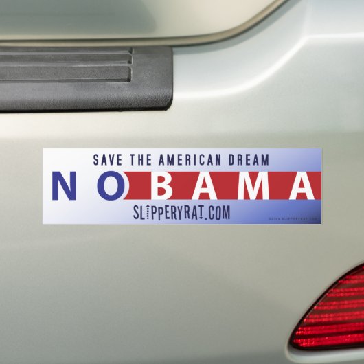 Autoaufkleber Obama "Nobama" (Auf Auto)