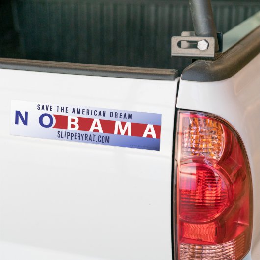 Autoaufkleber Obama "Nobama" (Auf Lkw)