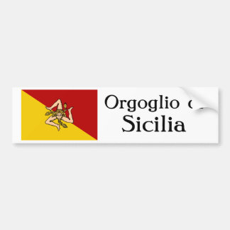 Autoaufkleber Orgoglio di Sicilia