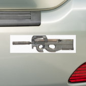 Autoaufkleber - P90 w/Silencer (Auf Auto)