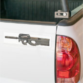 Autoaufkleber - P90 w/Silencer (Auf Lkw)