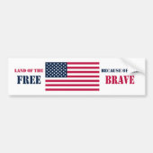 Autoaufkleber (Patriotisch) (Vorne)