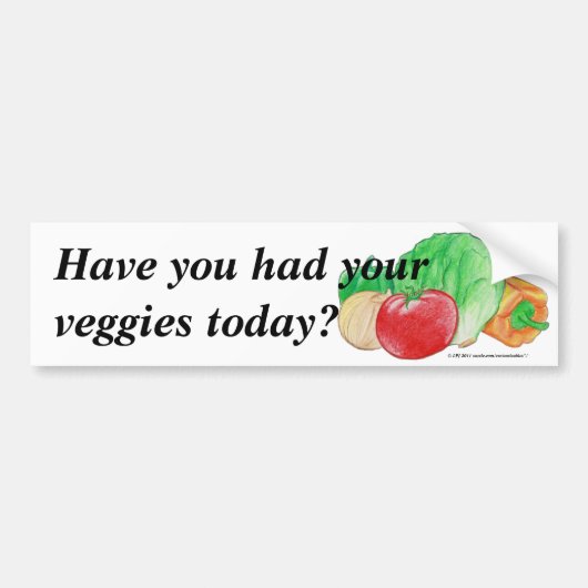 Autoaufkleber pflanzlicher Erzeugnisse (Vorne)