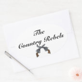 Autoaufkleber...Plan Ovaler Aufkleber (Umschlag)