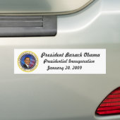 Autoaufkleber Präsidenten-Obama Inauguration (Auf Auto)