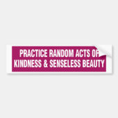 Autoaufkleber - Praxis-gelegentliche Taten von der (Vorne)