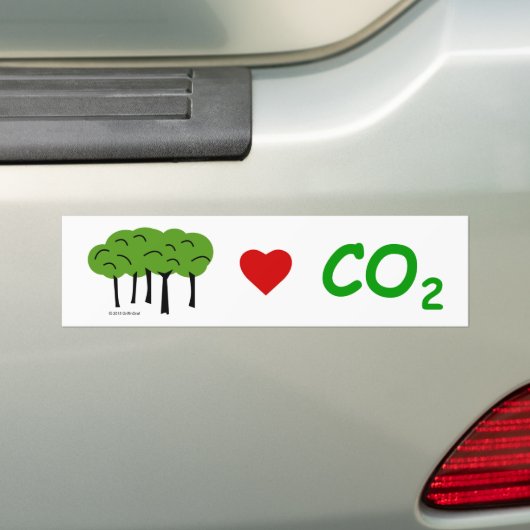 Autoaufkleber Pro-CO2 (Auf Auto)