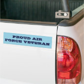 Autoaufkleber Proud Air Force Veteran (Auf Lkw)
