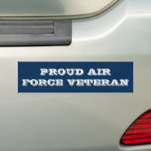 Autoaufkleber Proud Air Force Veteran (Auf Auto)