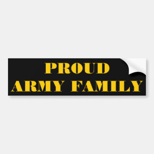Autoaufkleber Proud Army