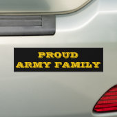 Autoaufkleber Proud Army (Auf Auto)