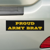 Autoaufkleber Proud Army Brat (Auf Auto)