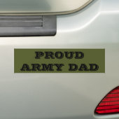 Autoaufkleber Proud Army Vater (Auf Auto)