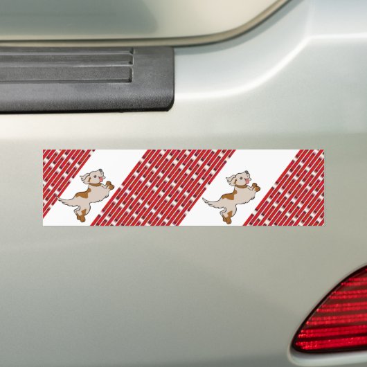 Autoaufkleber Puppy Dog läuft (Auf Auto)