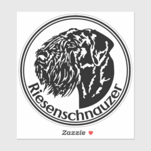 Autoaufkleber Riesenschnauzer Aufkleber
