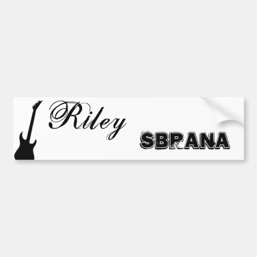 Autoaufkleber Rileys Sbrana (Vorne)
