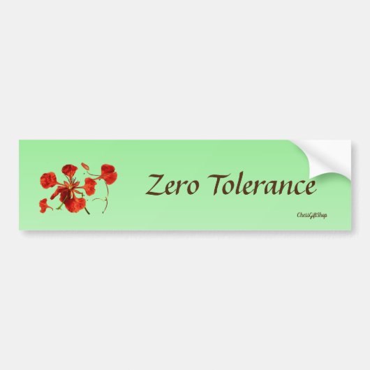 Autoaufkleber Royal Poinciana (Vorne)