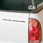 Autoaufkleber "Social Media Quote" (Auf Lkw)