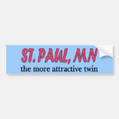 Autoaufkleber St Paul Minnesota (Vorne)